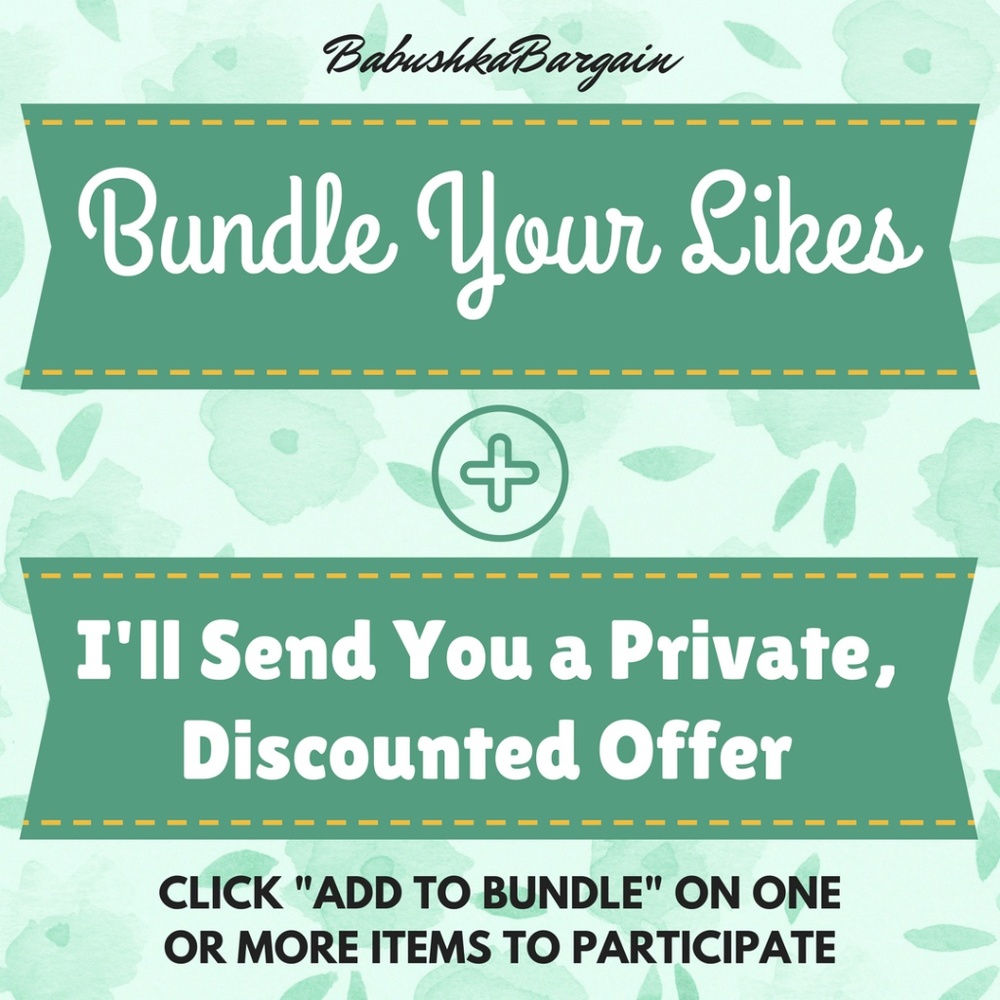Bundle One or More Items for a Discounted Offer