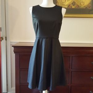 Jennifer Lopez Black Dress with Sheer Back AS 6