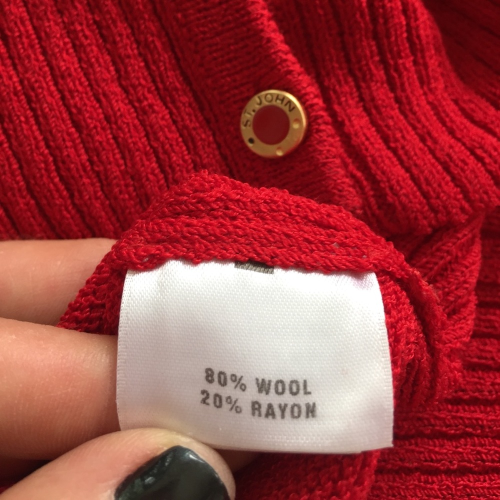 St. John Sport Knit Sweater - Picture 7 of 8