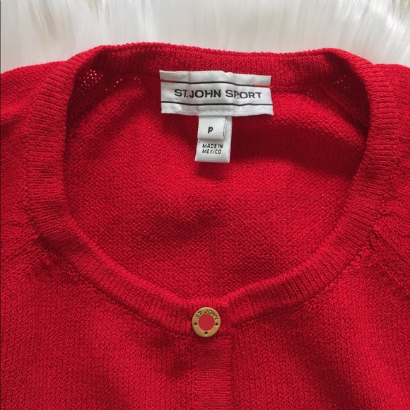 St. John Sport Knit Sweater - Picture 2 of 8