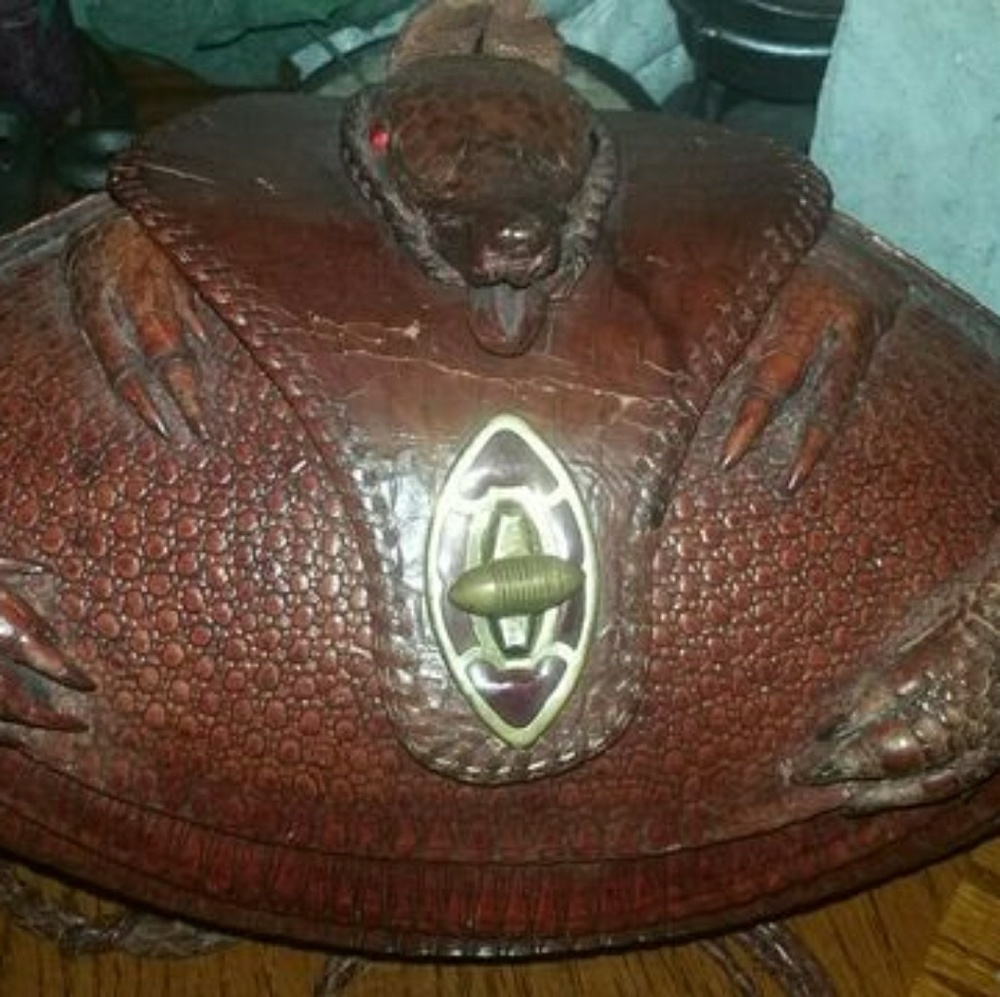 Brown collection purse