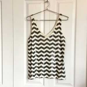 **SOLD*** JCrew tank with sequins