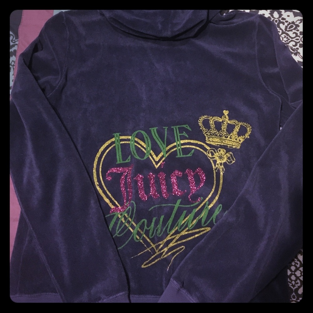 Juicy couture zip up hoodie