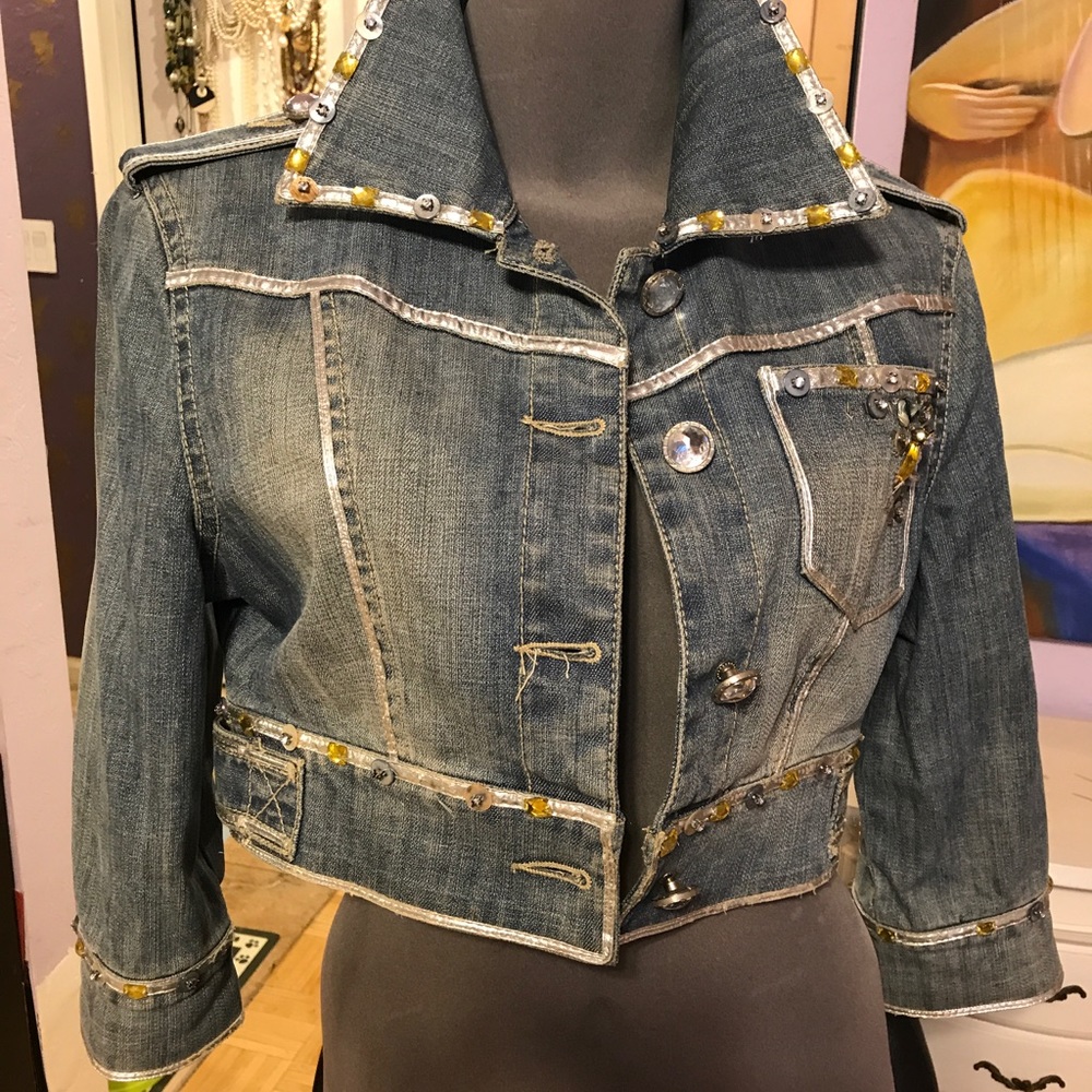 Jean Short Jacket