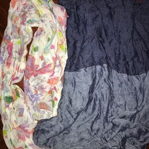 Two scarfs never worn