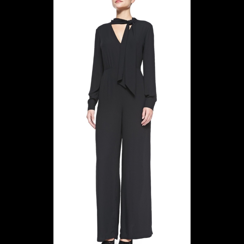 BCBGMAXAZRIA Long-Sleeve Jumpsuit