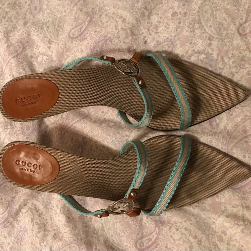 Authentic Gucci Kitten Heels.