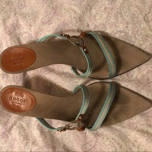 Authentic Gucci Kitten Heels.