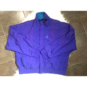 purple jordan windbreaker