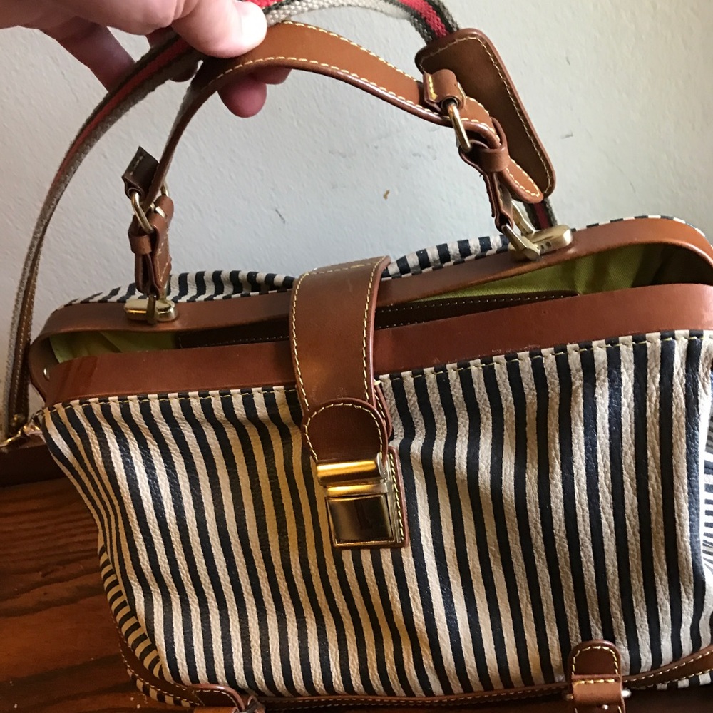 Anthropologie leather  bag by holding horses