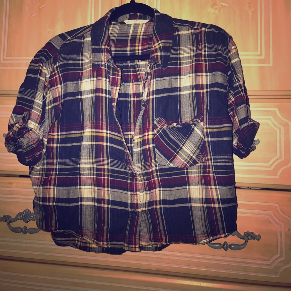 Crop flannel!