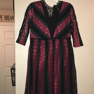 Multi color mini dress