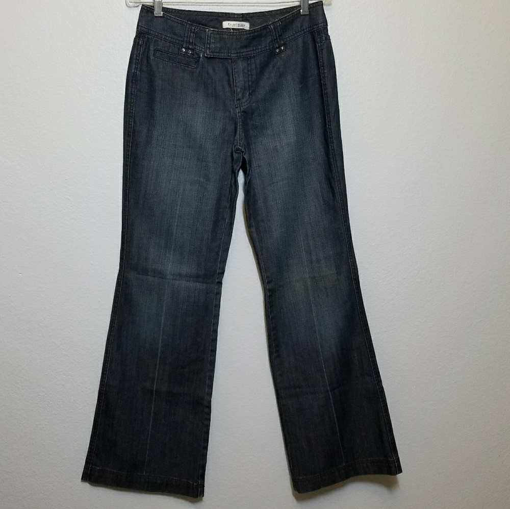 WHITE HOUSE BLACK MARKET Flare Leg Jeans