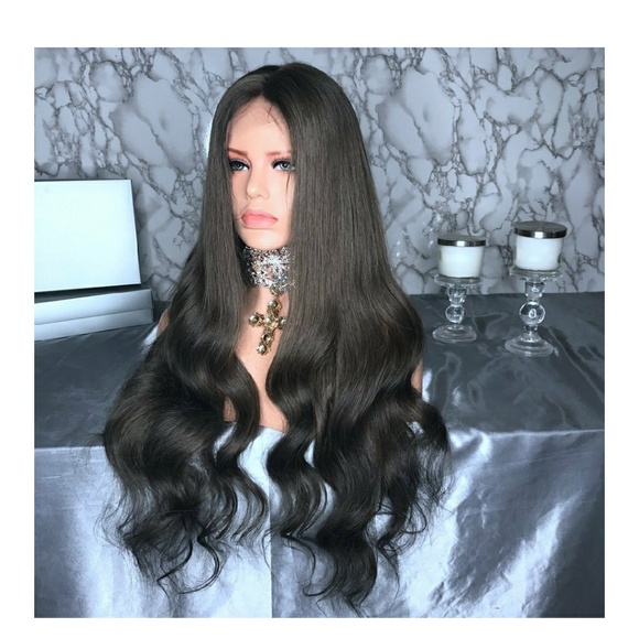 Virgin Glueless Brazilian Lacefront Wig 24-26 inch main image 4