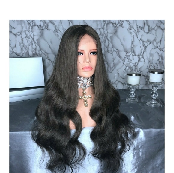 Virgin Glueless Brazilian Lacefront Wig 24-26 inch