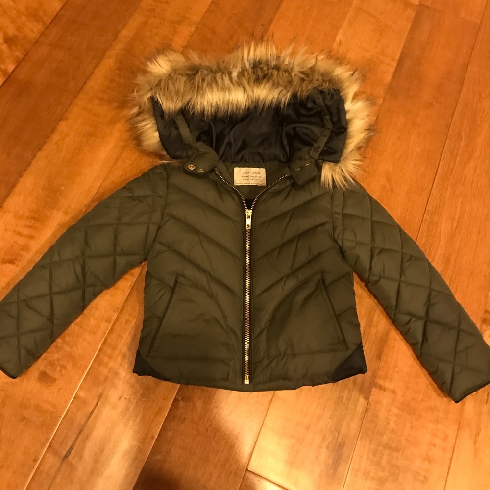 Zara toddler winter jacket