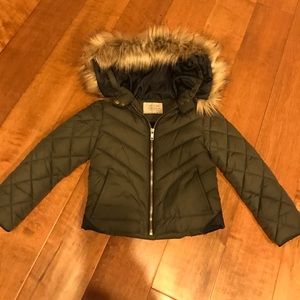 Zara toddler winter jacket