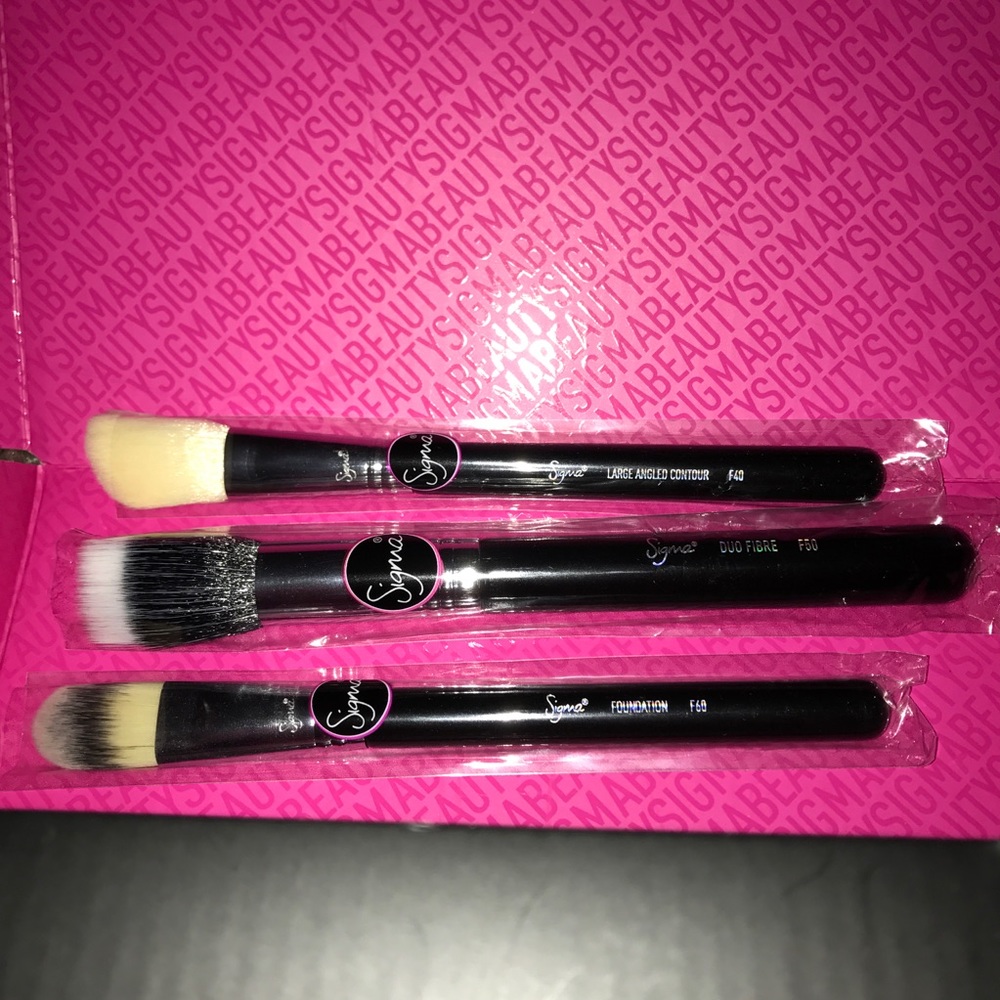 SIGMA FACE BRUSH BUNDLE: F40, F50, F60