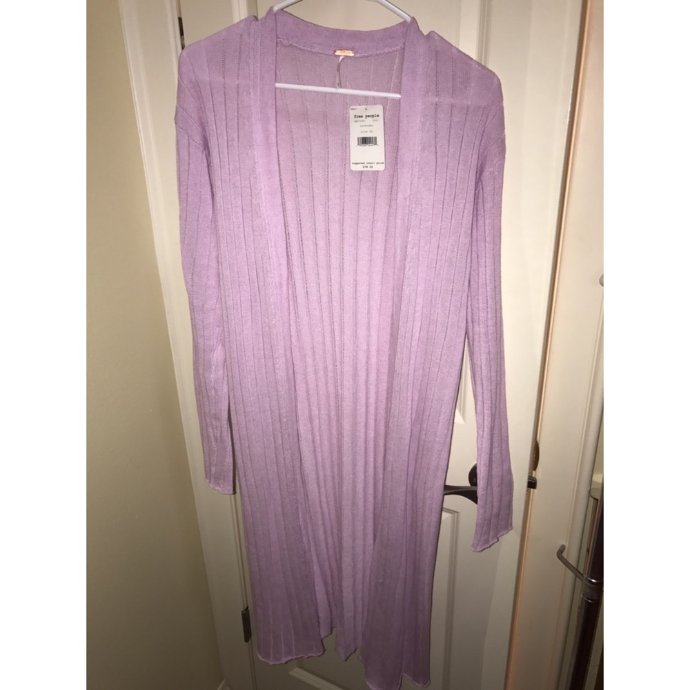 NWT Free People Lavender Duster