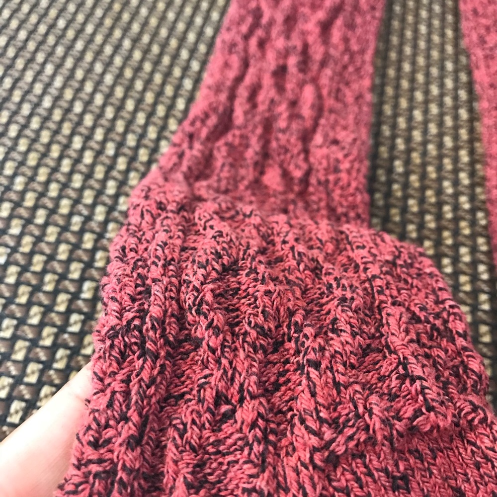 1 LEFT! Final price! Marled Cable Thigh Highs - Picture 4 of 5