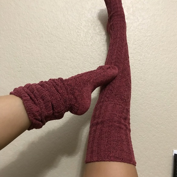 1 LEFT! Final price! Marled Cable Thigh Highs - Picture 5 of 5