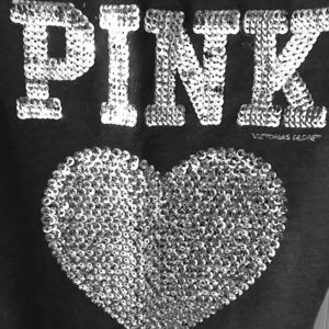 VS PINK Victoria’s Secret Navy Hoodie & Sweats SET