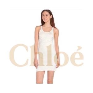 Chloe Logo Tank Dress