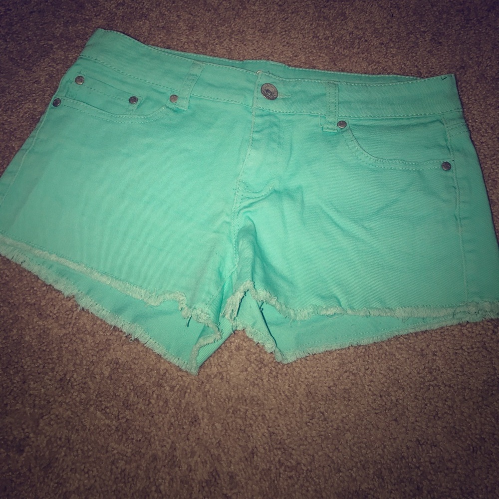 Seafoam shorts!