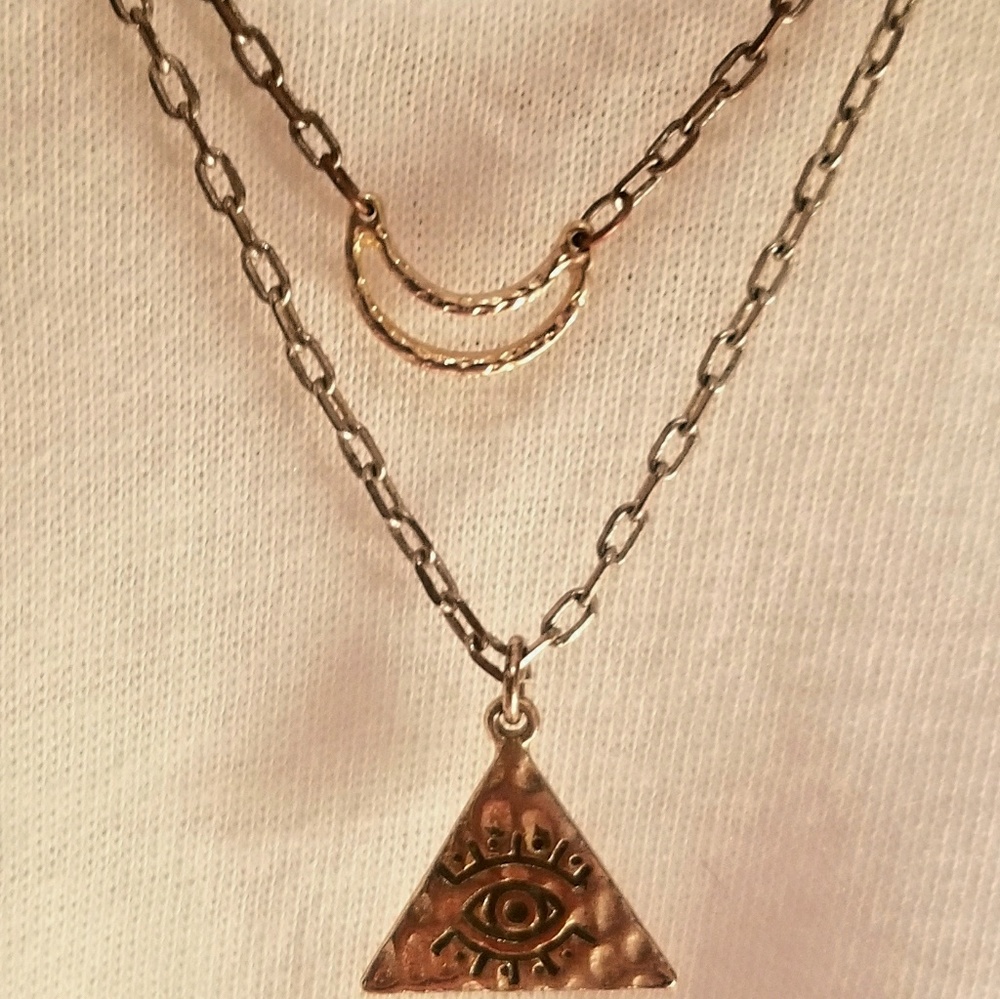 multi-layered necklace