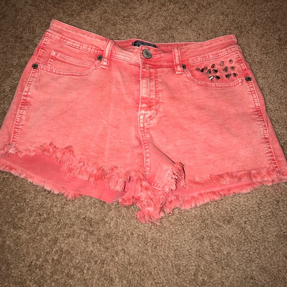 Kendall & Kylie Coral Shorts