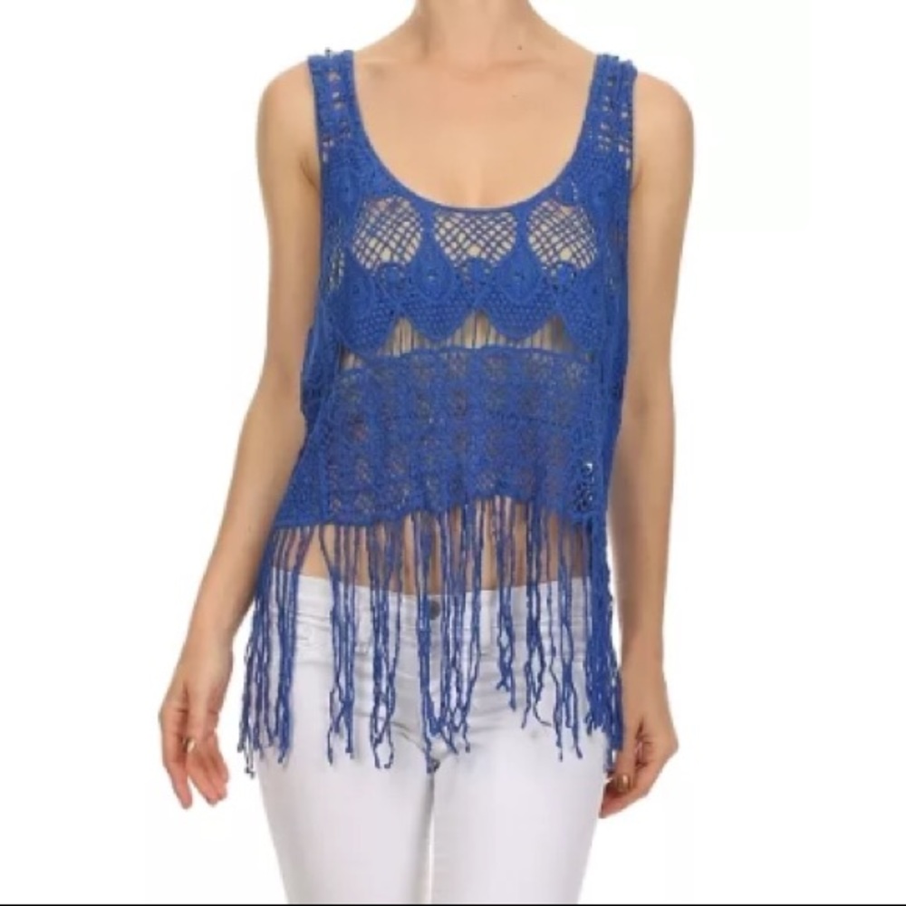 MAKE AN OFFER‼️NEW C-Mode Crochet Tank S