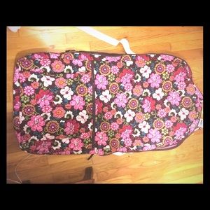 Vera Bradley hanging suitcase