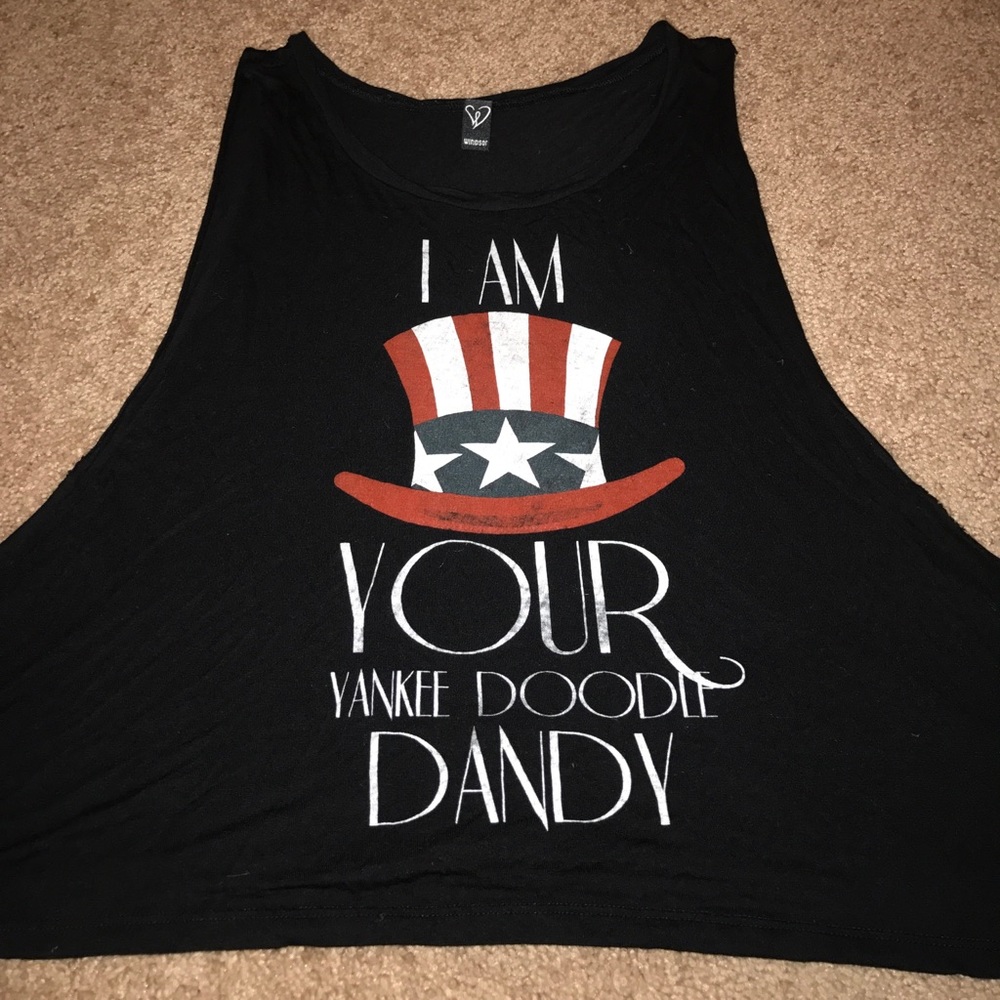 Yankee Doodle muscle tee