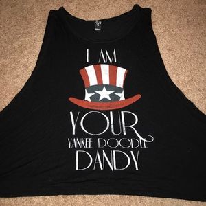 Yankee Doodle muscle tee
