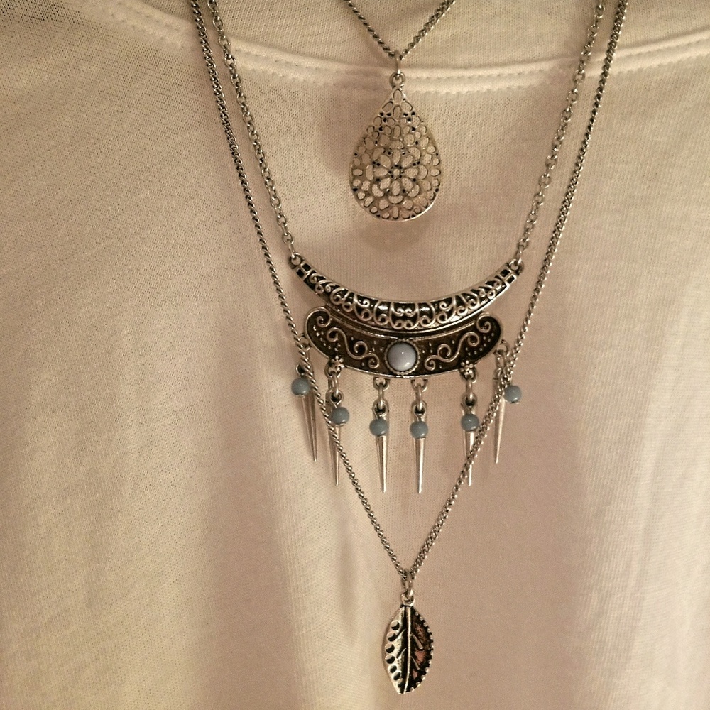 multi-layered necklace