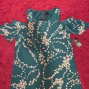 NWT off the shoulder dress!