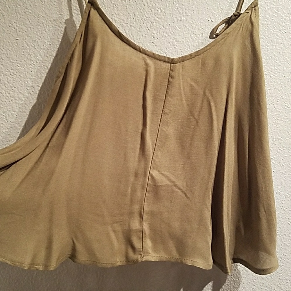 Free People shoulder tie camisole