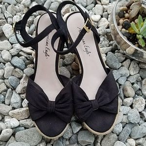Women's high wedge sandals