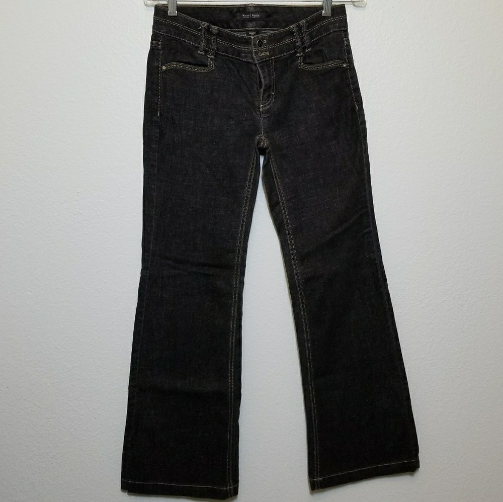 WHITE HOUSE BLACK MARKET boot cut jeans