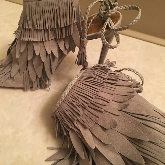 Aquazzura fringe heels - Picture 3 of 5
