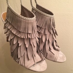 Aquazzura fringe heels