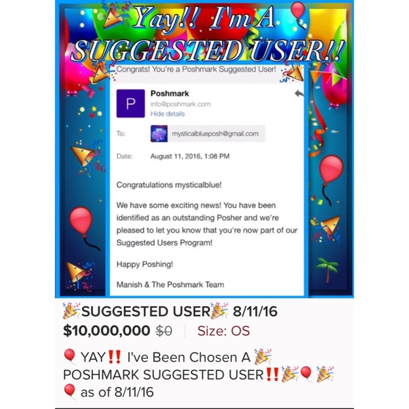🌟POSH AMBASSADOR🌟10.11.17 SUGGESTED USER 8.11.16 - Picture 2 of 6