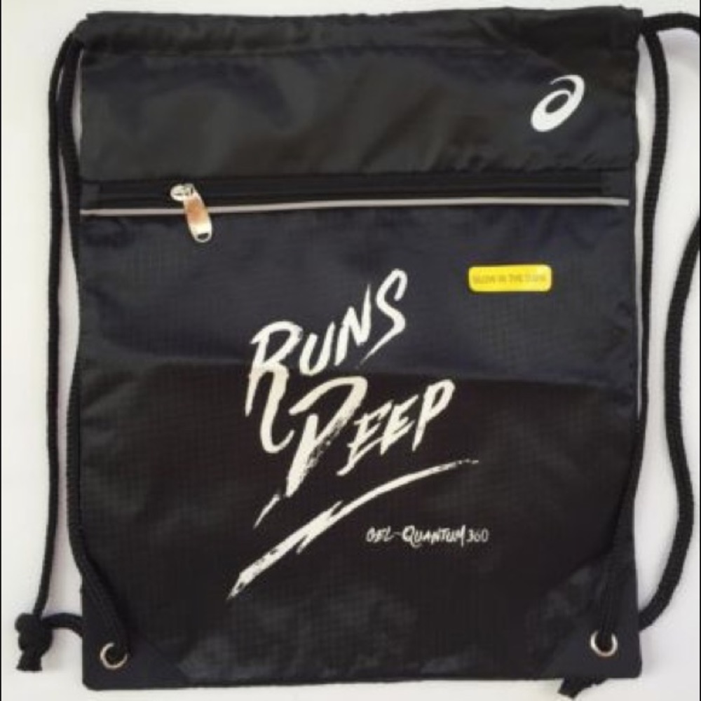 🆕Asics Drawstring Backpack Sack Bag