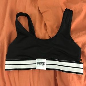 Black PINK sports bra