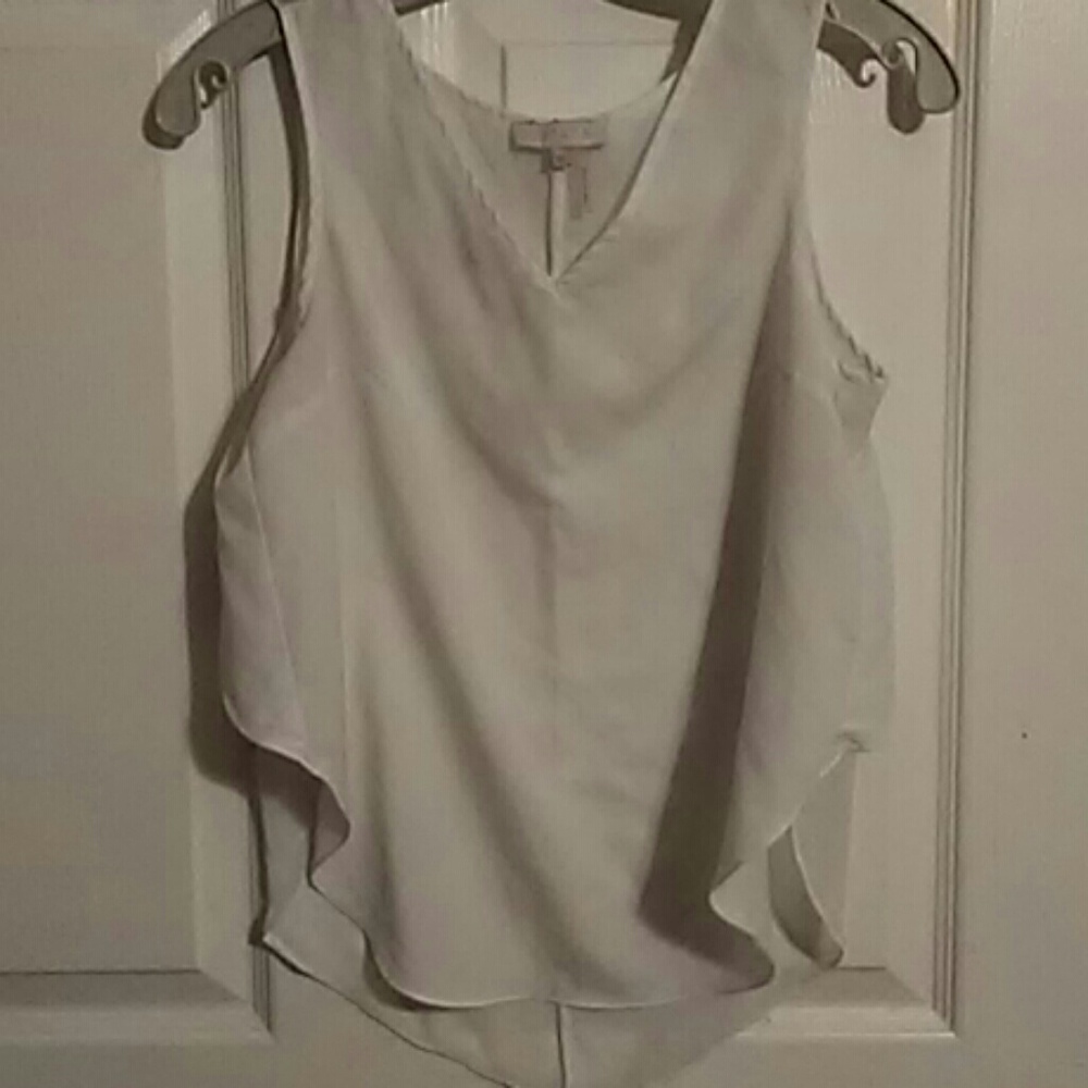 1.State cream tank top