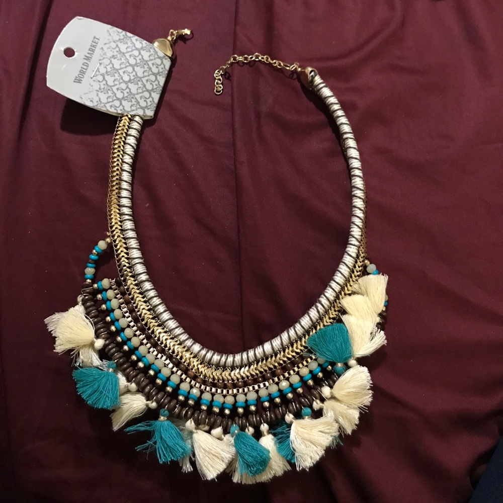 World market tribal necklace