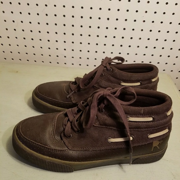 BROWN ROCKAWEAR ATHLETIC SHOES - Picture 6 of 7