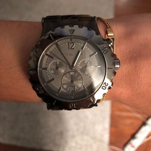 Barely worn tortoise shell Michael Kors watch