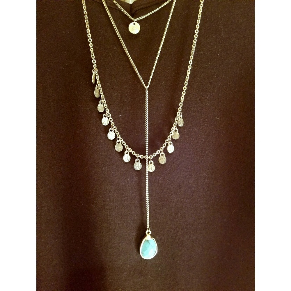 multi-layered necklace