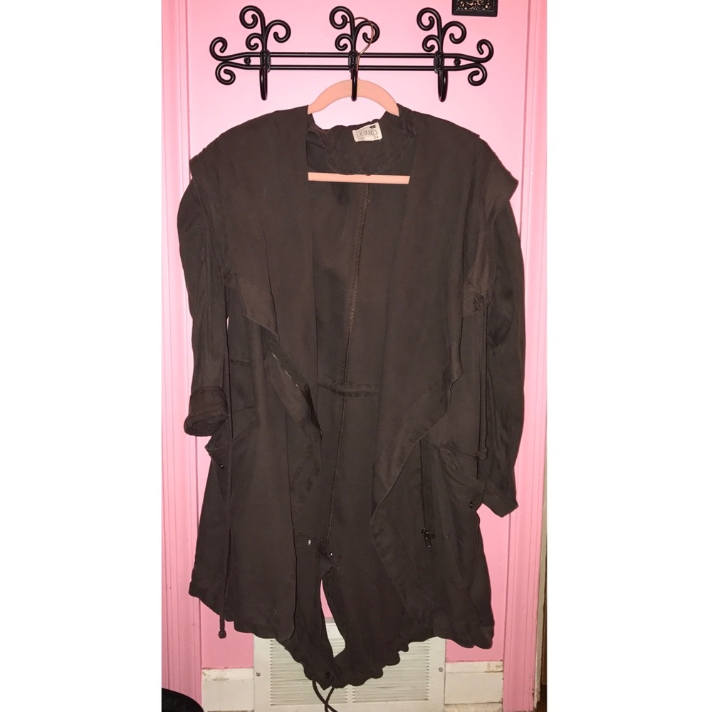 LA Hearts poncho type jacket